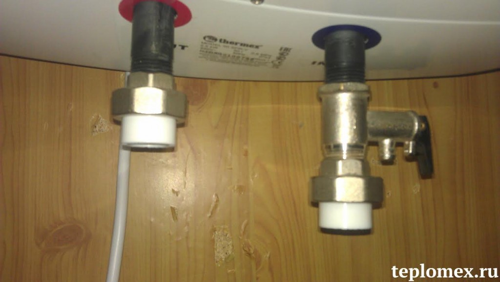 Подключение накопительного и проточного водонагревателя в квартире и частном доме